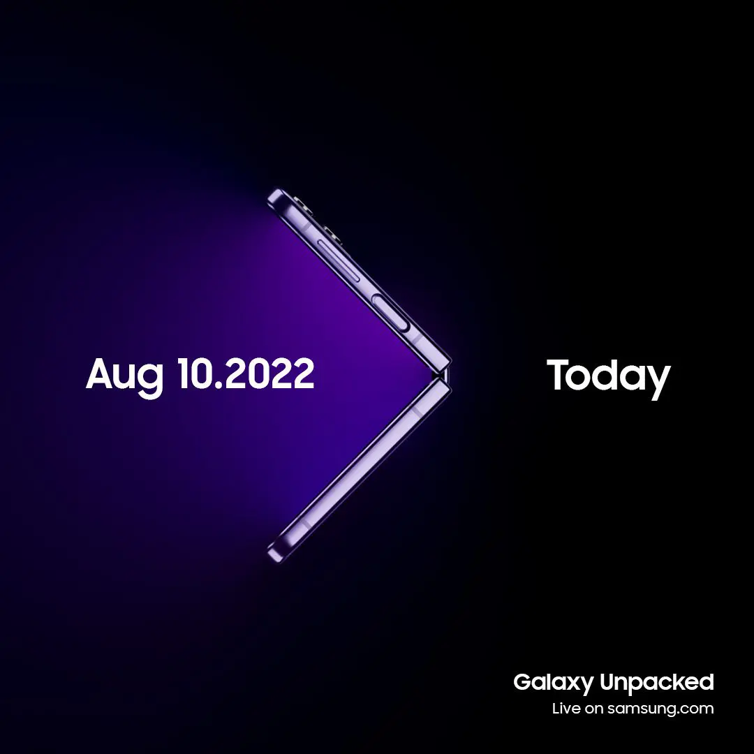 Galaxy Unpacked August 2022-Static Invite-Insta_Post_1080x1080